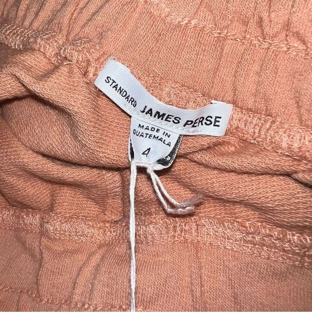 James Perse Drawstring Knit Shorts - Picture 5 of 11